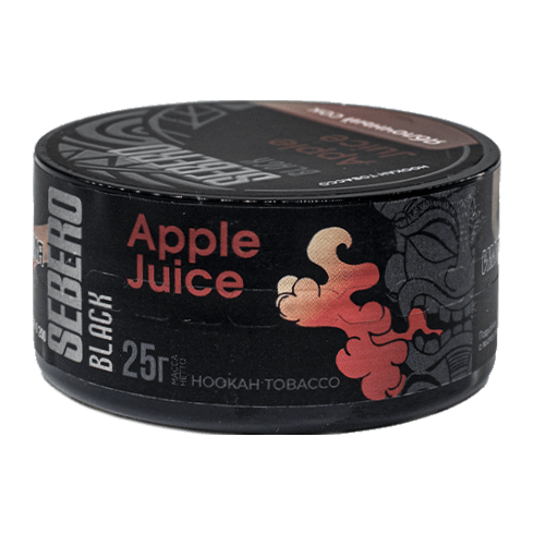 Табак Sebero Black - Apple Juice (Яблочный Сок, 25 грамм) купить в Томске