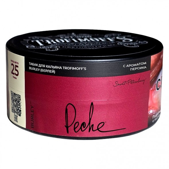 Табак Trofimoff&#039;s Burley - Peche (Персик, 25 грамм) купить в Томске