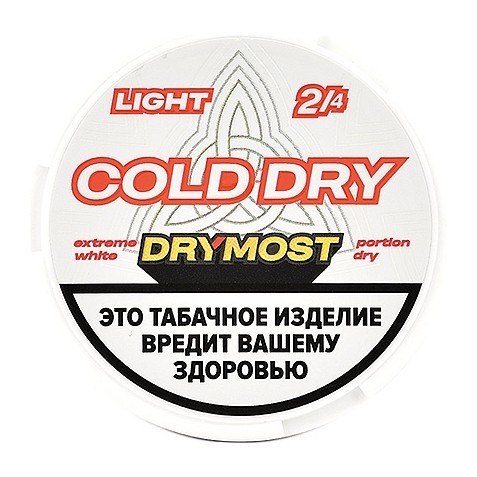 Табак жевательный DryMost - Cold Dry Light (12 грамм) купить в Томске