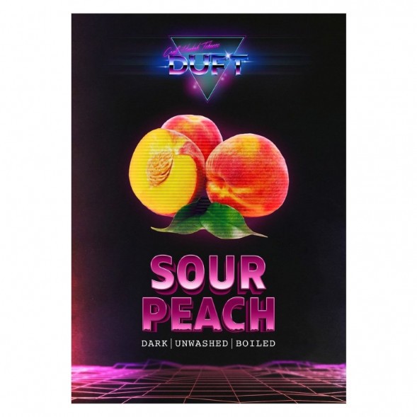 Табак Duft - Sour Peach (Кислый Персик, 200 грамм) купить в Томске