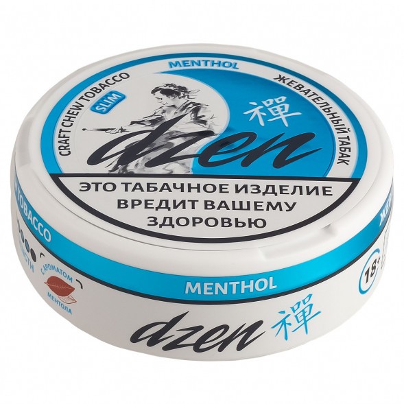 Табак жевательный DZEN - Menthol Slim (Ментол Слим) купить в Томске