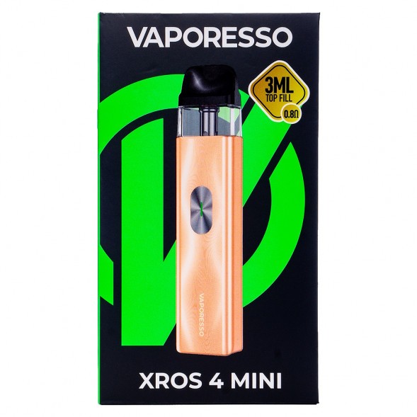 Электронная сигарета Vaporesso XROS 4 Mini - Champagne Gold (Золотое Шампанское) купить в Томске
