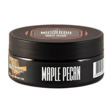 Табак Must Have - Maple Pecan (Слойка с Орехом и Кленовым Сиропом, 125 грамм) купить в Томске