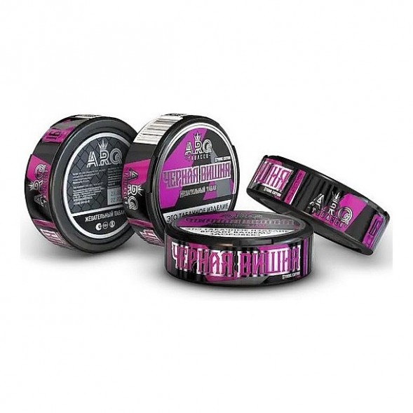 Табак жевательный ARQ Tobacco - Чёрная Вишня (10 грамм) купить в Томске