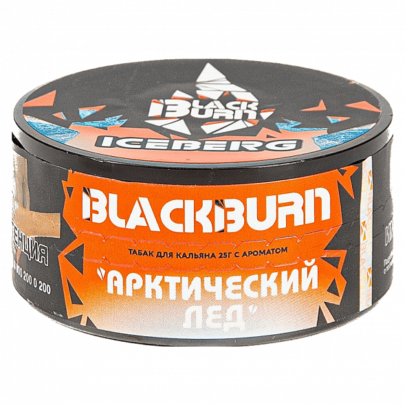 Табак BlackBurn - Iceberg (Арктический Лёд, 25 грамм) купить в Томске