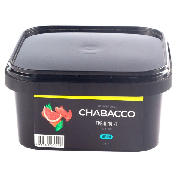 Смесь Chabacco MEDIUM - Grapefruit (Грейпфрут, 200 грамм) купить в Томске