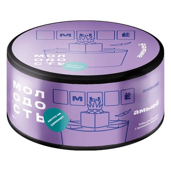 Табак Молодость - Амыеё (Ананас, 100 грамм) купить в Томске