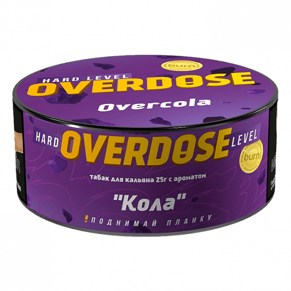 Табак Overdose - Overcola (Кола, 25 грамм) купить в Томске