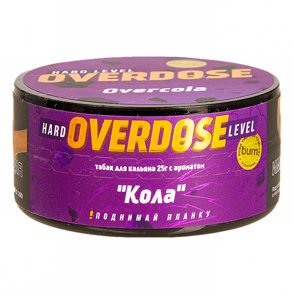 Табак Overdose - Overcola (Кола, 25 грамм) купить в Томске
