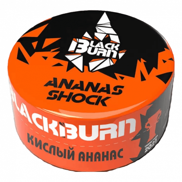 Табак BlackBurn - Ananas Shock (Кислый Ананас, 25 грамм) купить в Томске
