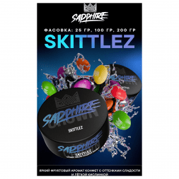 Табак Sapphire Crown - Skittlez (Кисло-сладкие Конфеты, 100 грамм)
