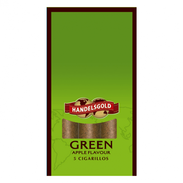 Сигариллы Handelsgold Cigarillos - Apple Green (5 штук) купить в Томске