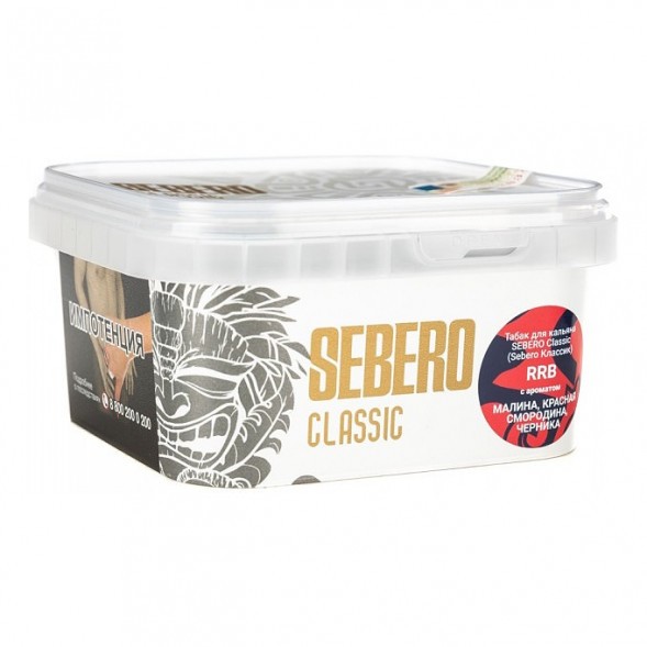 Табак Sebero - RRB (Малина, Красная Смородина, Черника, 200 грамм) купить в Томске
