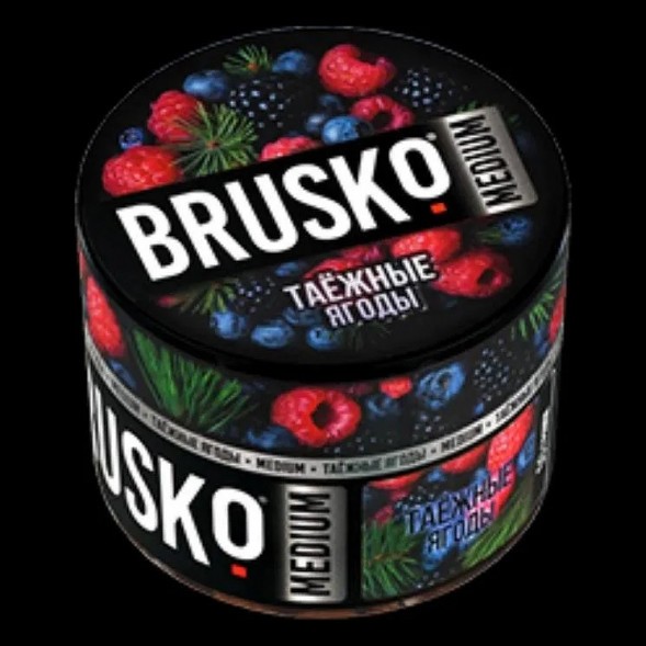 Смесь Brusko Zero - Таёжные Ягоды (50 грамм) купить в Томске
