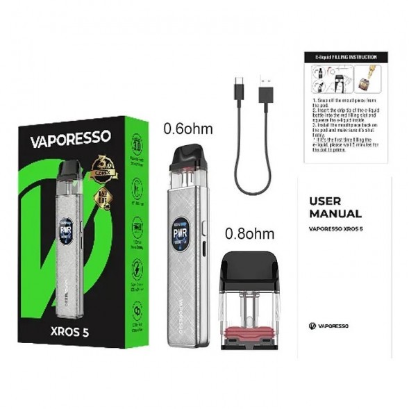 Электронная сигарета Vaporesso XROS 5 - Coral Red купить в Томске