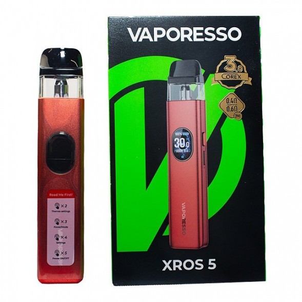 Электронная сигарета Vaporesso XROS 5 - Coral Red купить в Томске