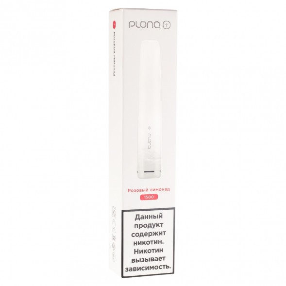 PLONQ PLUS - Розовый Лимонад (1500 затяжек) купить в Томске