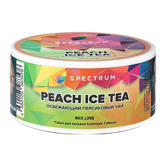 Табак Spectrum Mix Line - Peach Ice Tea (Освежающий Персиковый Чай, 25 грамм) купить в Томске
