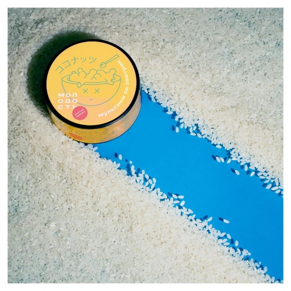 Табак Молодость - Мультики на Завтрак (Рисовая Каша с Кокосом, 100 грамм) купить в Томске