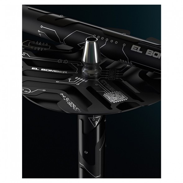 Кальян El Bomber - Sansara Cyber Black (Линейка &quot;Designs&quot;, Без Колбы) купить в Томске