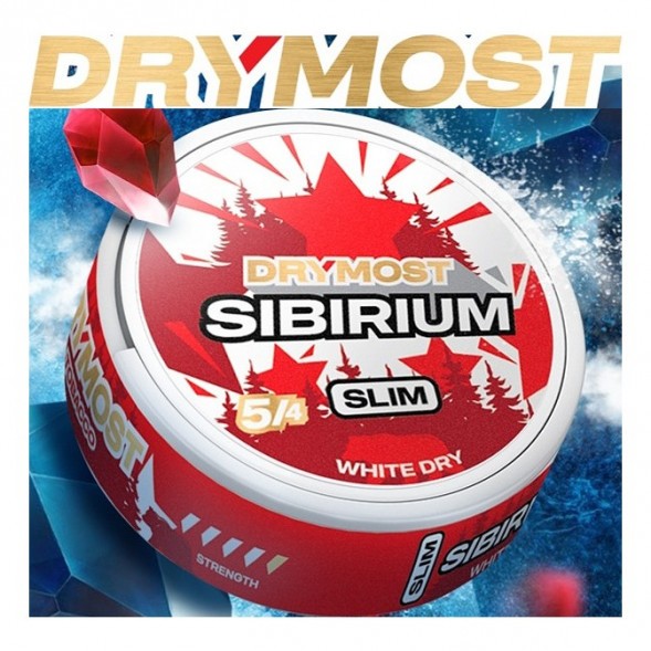 Табак жевательный DryMost - Sibirium Slim (12 грамм) купить в Томске