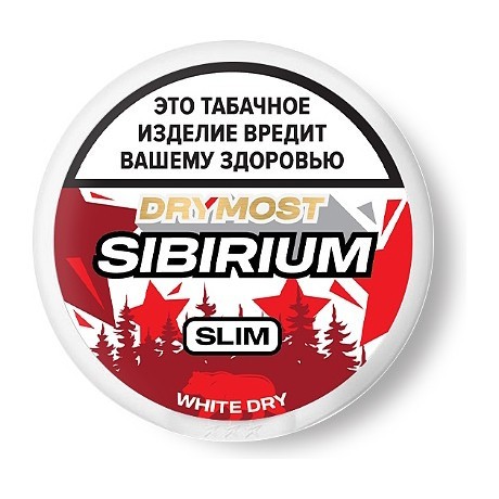 Табак жевательный DryMost - Sibirium Slim (12 грамм) купить в Томске