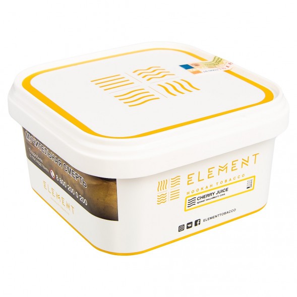 Табак Element Воздух - Cherry Juice (Вишневый Сок, 200 грамм) купить в Томске