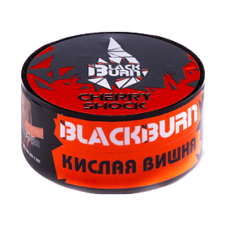 Табак BlackBurn - Cherry Shock (Кислая Вишня, 25 грамм) купить в Томске
