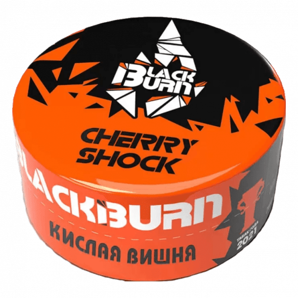 Табак BlackBurn - Cherry Shock (Кислая Вишня, 25 грамм) купить в Томске