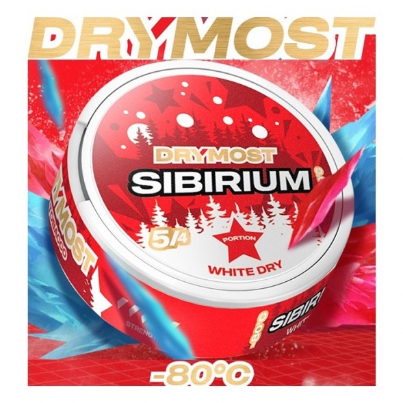 Табак жевательный DryMost - Sibirium -80 (12 грамм) купить в Томске