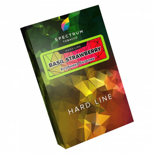 Табак Spectrum Hard - Basil Strawberry (Клубника Базилик, 25 грамм) купить в Томске