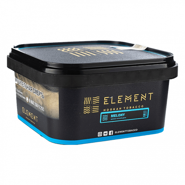 Табак Element Вода - Melony (Мелони, 200 грамм) купить в Томске