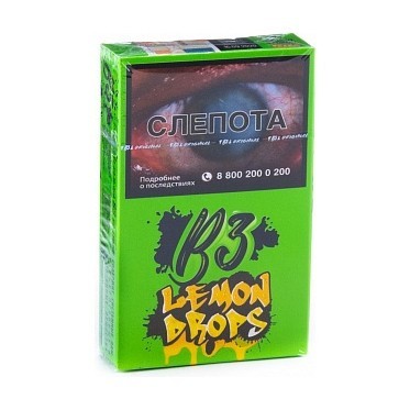 Табак B3 - Lemon Drops (Лимонные Леденцы, 50 грамм) купить в Томске
