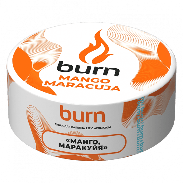 Табак Burn - Mango-Maracuja (Манго и Маракуйя, 25 грамм) купить в Томске