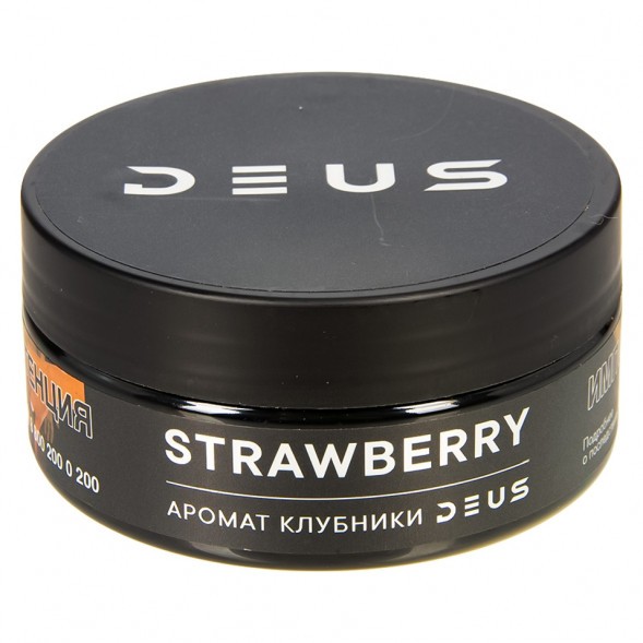 Табак Deus - Strawberry (Клубника, 100 грамм) купить в Томске