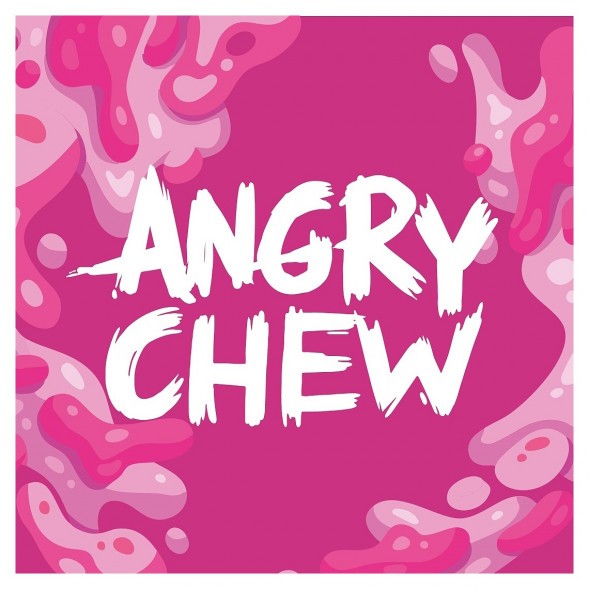 Табак жевательный Angry Chew Slim Strong - DryMost Flare Сherry Bubble Gum (12 грамм) купить в Томске