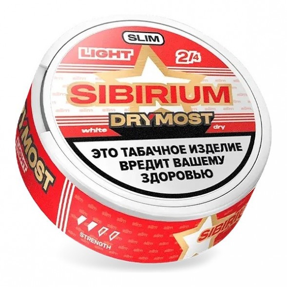 Табак жевательный DryMost - Sibirium Light Slim (12 грамм) купить в Томске