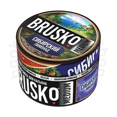 Смесь Brusko Medium - Сибирский Лимонад (50 грамм) купить в Томске