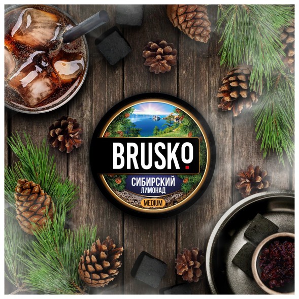 Смесь Brusko Medium - Сибирский Лимонад (50 грамм) купить в Томске
