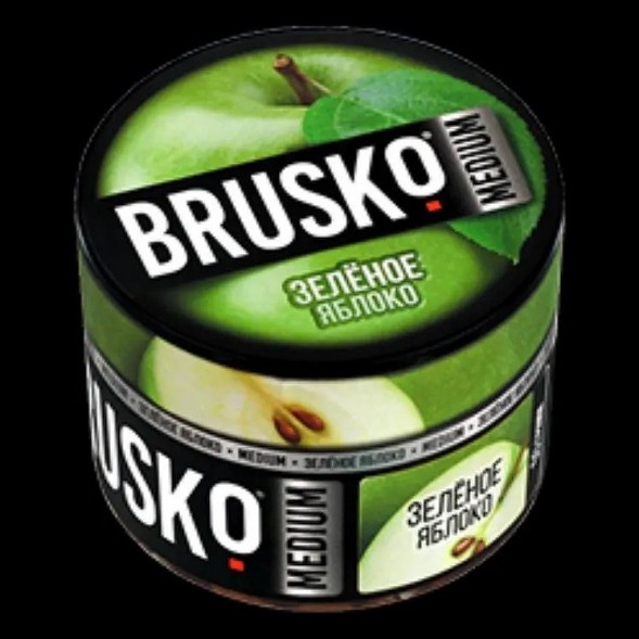 Смесь Brusko Zero - Зелёное Яблоко (50 грамм) купить в Томске