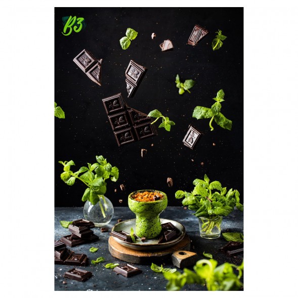 Табак B3 - Mint Chocolate Chill (Ледяной Шоколад, 50 грамм) купить в Томске