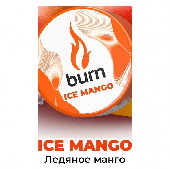 Табак Burn - Ice Mango (Ледяное Манго, 25 грамм) купить в Томске