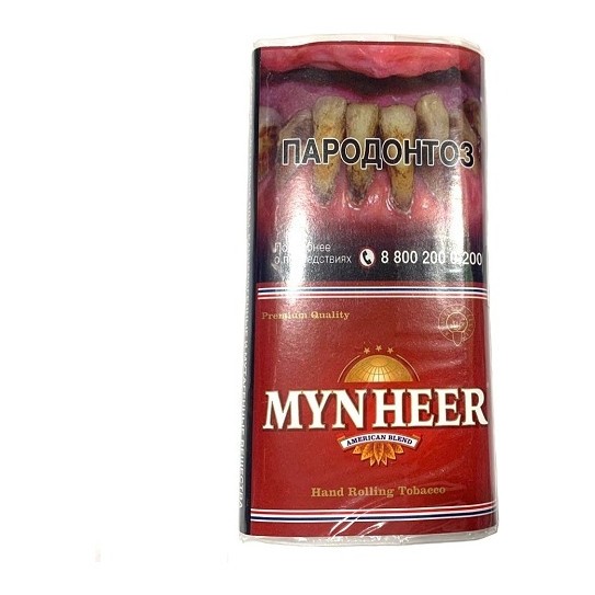 Табак сигаретный MYNHEER - American Blend (30 грамм) купить в Томске