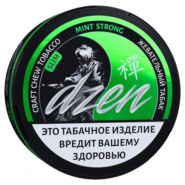 Табак жевательный DZEN Strong - Mint Slim (Мята) купить в Томске