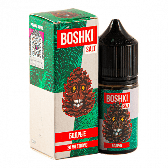 Жидкость Boshki Salt - Бодрые (30 мл, Strong) купить в Томске