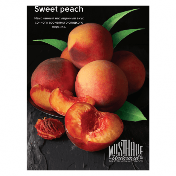 Табак Must Have - Sweet Peach (Сладкий Персик, 25 грамм) купить в Томске