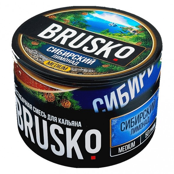 Смесь Brusko Zero - Сибирский Лимонад (50 грамм) купить в Томске