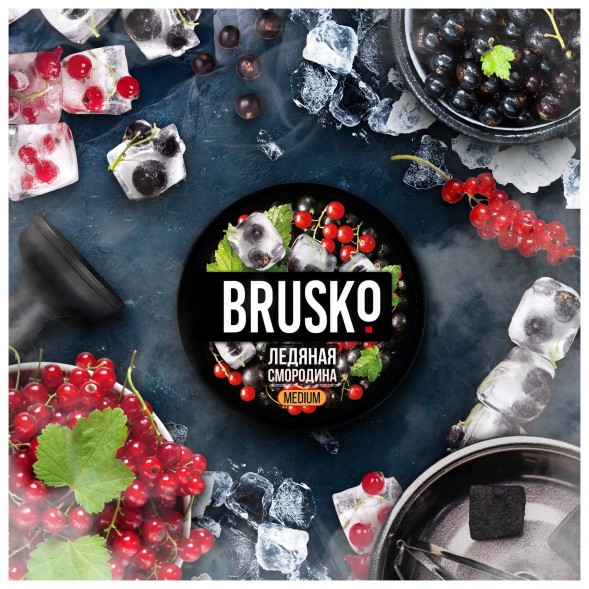 Смесь Brusko Medium - Ледяная Смородина (50 грамм) купить в Томске