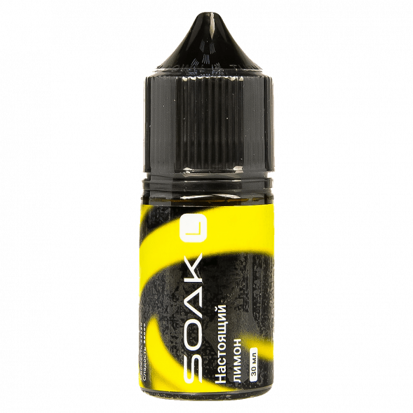 Жидкость SOAK L30 - True Lemon (Настоящий Лимон, 30 мл, 2 мг) купить в Томске