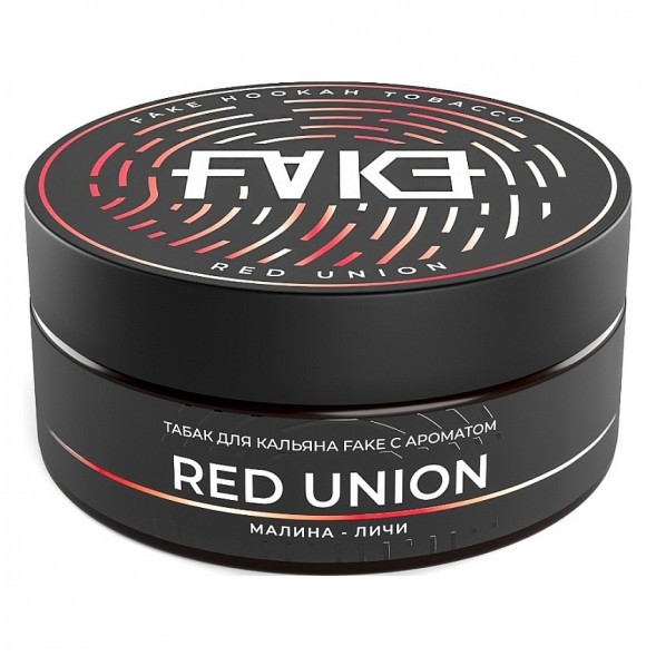 Табак FAKE - Red Union (Малина и Личи, 100 грамм) купить в Томске